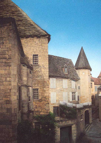 View of Sarlat, France for film The Musketeer by Grahame Menage