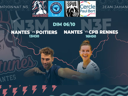 Nationaux et Régionaux à domicile ce WE !