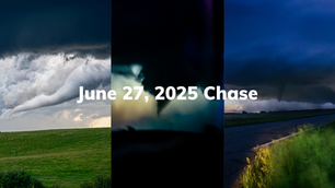 June 27, 2025 - 5 Tornadoes in North Dakota!