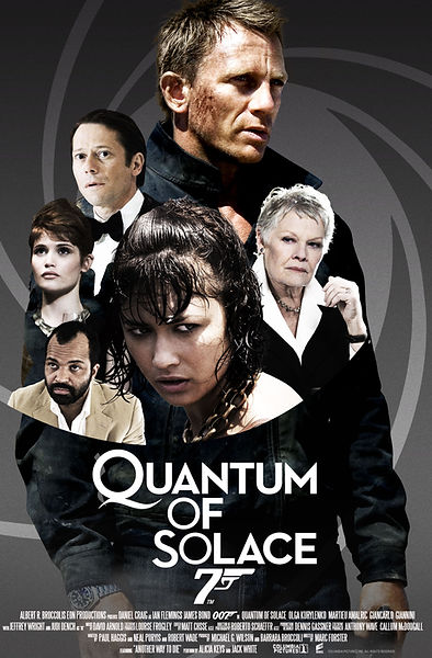 007 Quantum Of Solace One Sheet