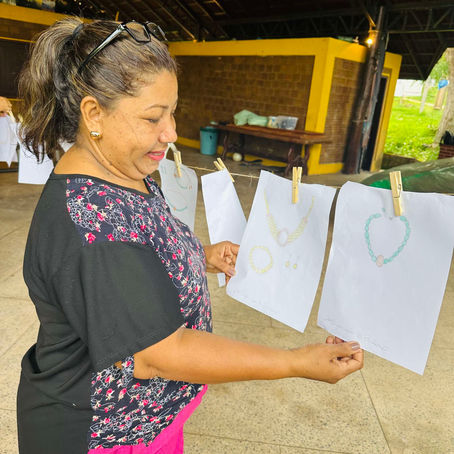 Coletivo Nunghara capacita 90 mulheres de Santarém na criação de biojoias sustentáveis com sementes da Amazônia
Promover a autonomia financeira e fortalecer a identidade cultural amazônica por meio