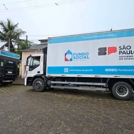 Fundo Social de SP envia mais suprimentos para famílias atingidas pelas chuvas em Peruíbe