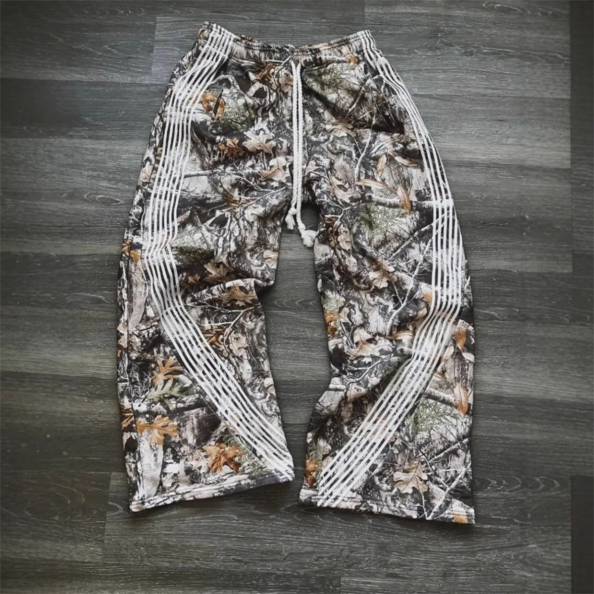 Y2K Camo Cargo Pants