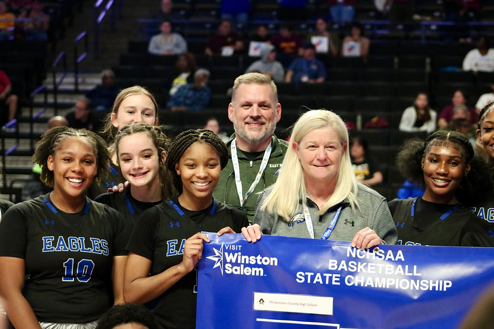 Some of the East Bladen team.