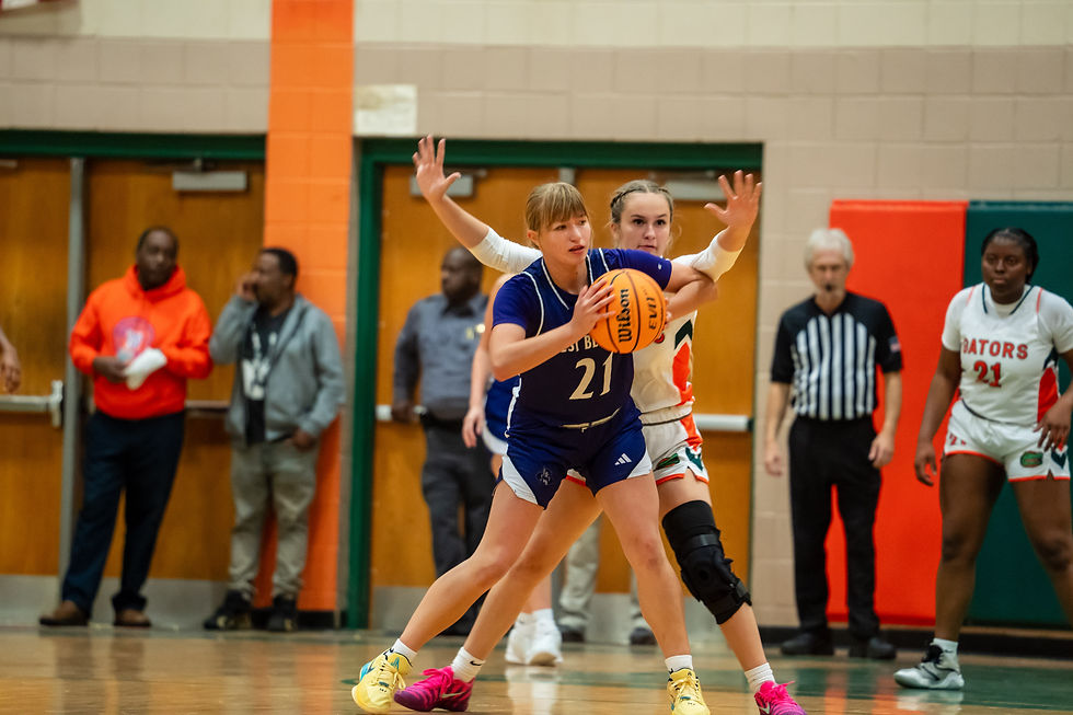 West Bladen JV Girls 36, East Columbus 19