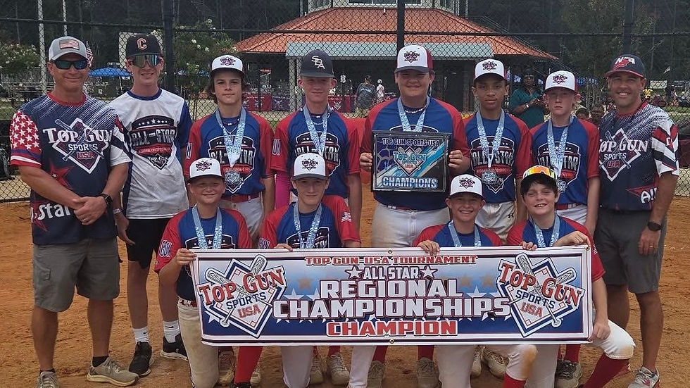 Bladen County Athletes Make Their Mark at Top Gun Coastal Regional All-Stars