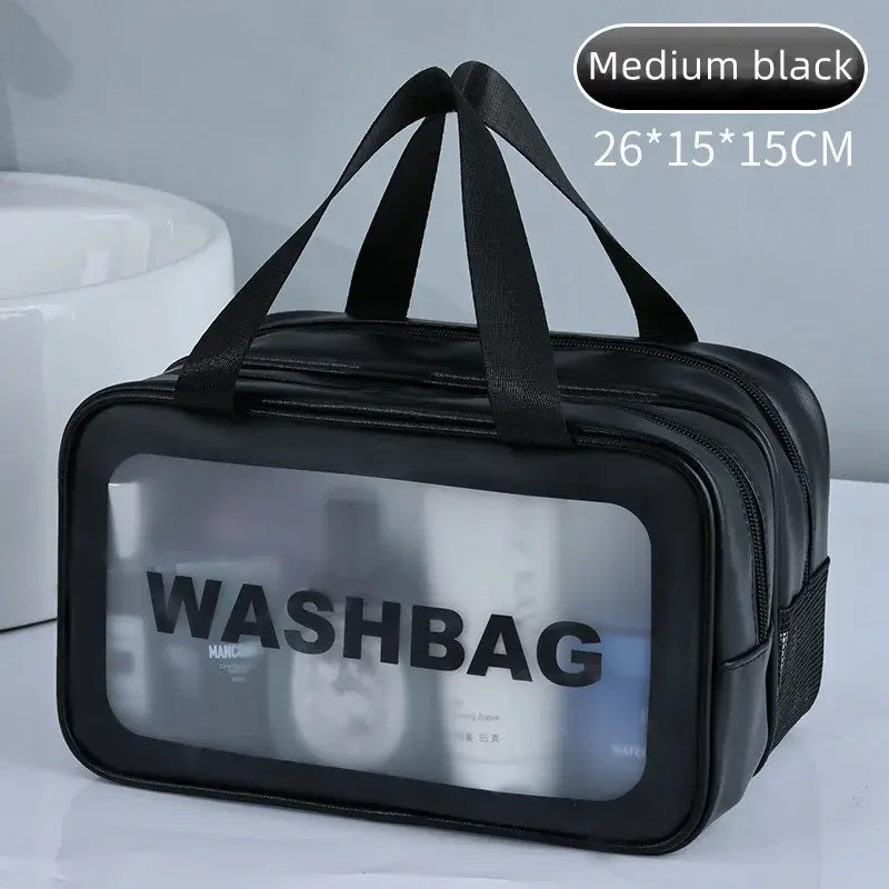 Thumbnail: Clear Travel Makeup Bag