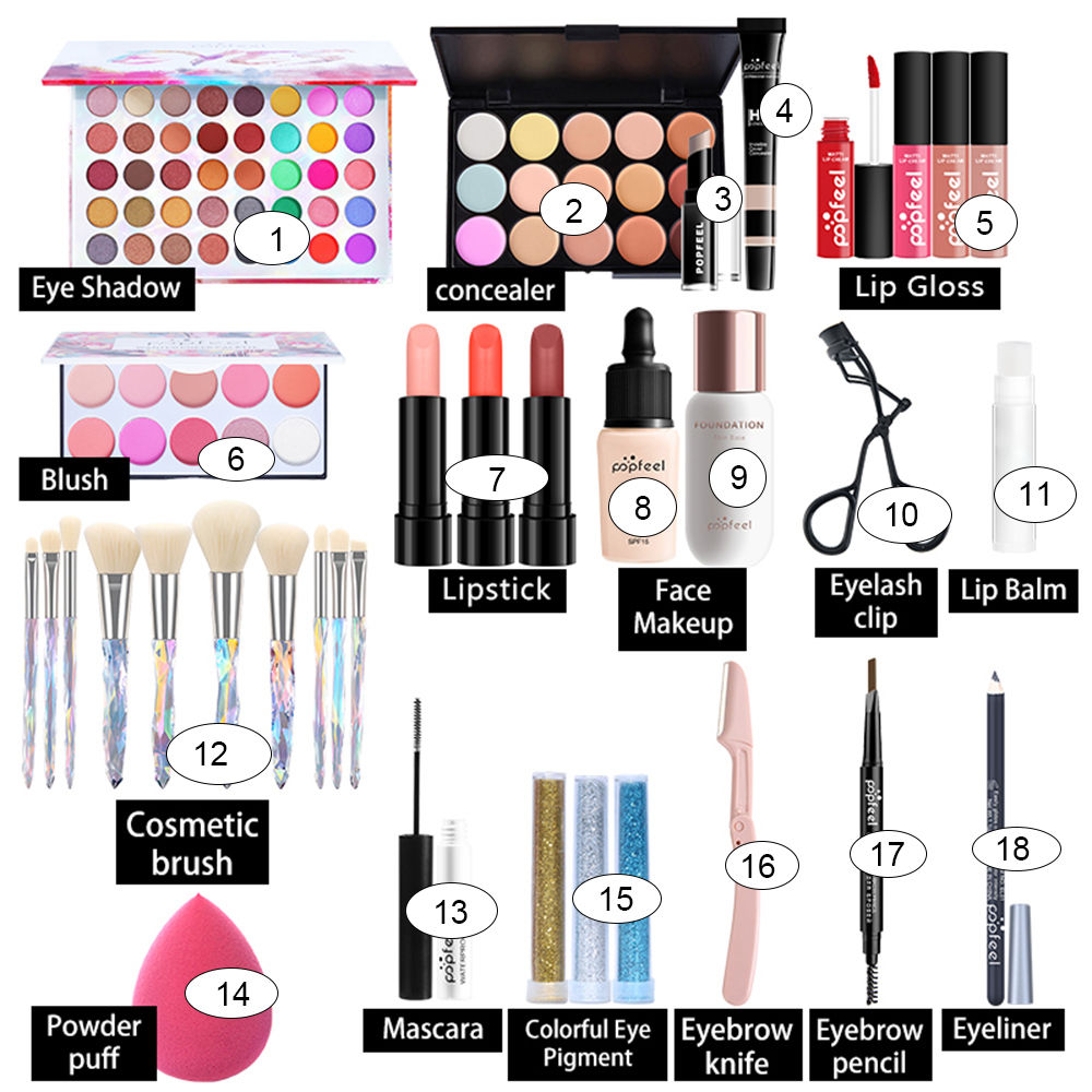 Complete Glam Makeup Set