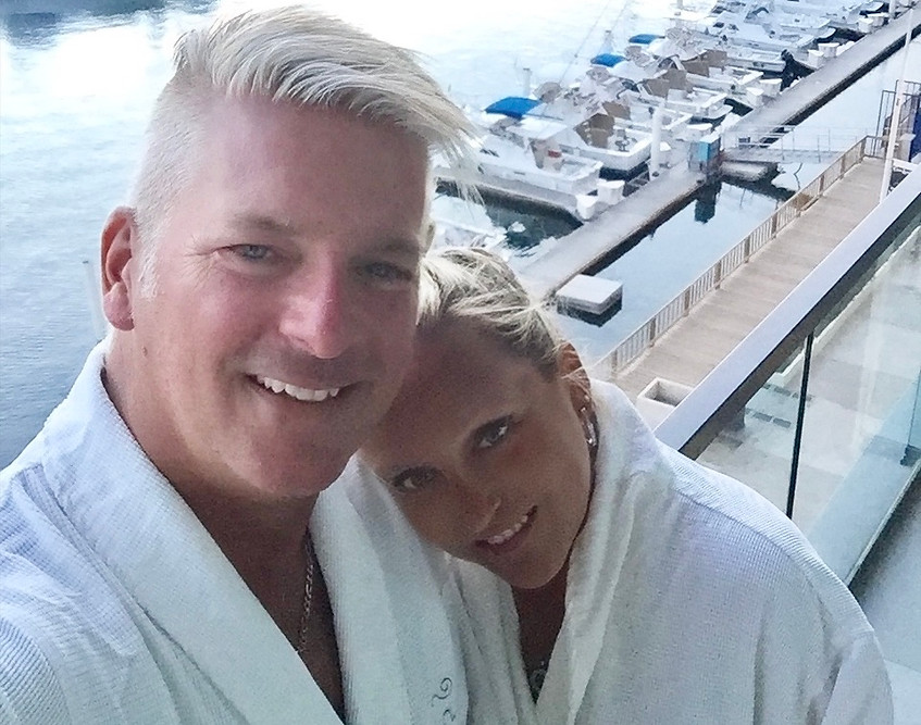 Mature woman with glowing skin representing anti‑aging stem cell therapy benefits