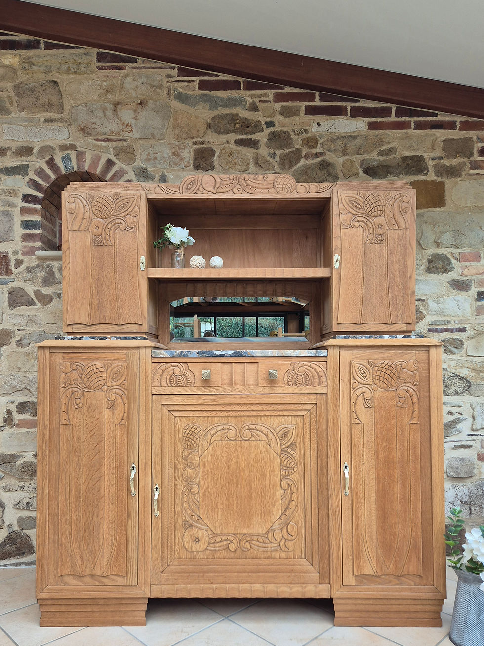 Miniature : Buffet art déco double corps