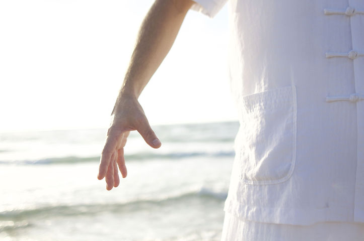 Hand by the Sea