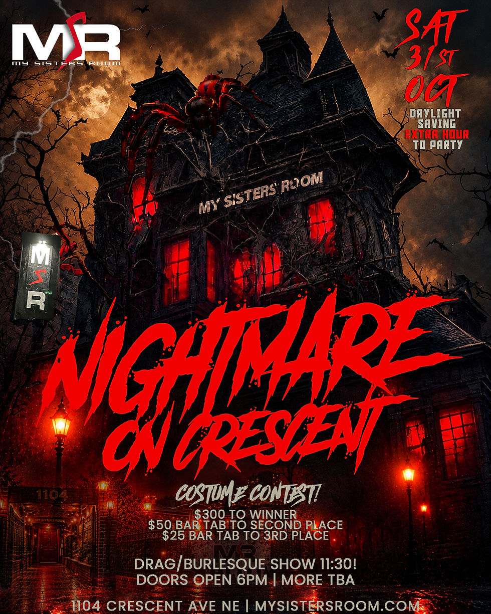 10/31 SAT NIGHTMARE ON CRESCENT