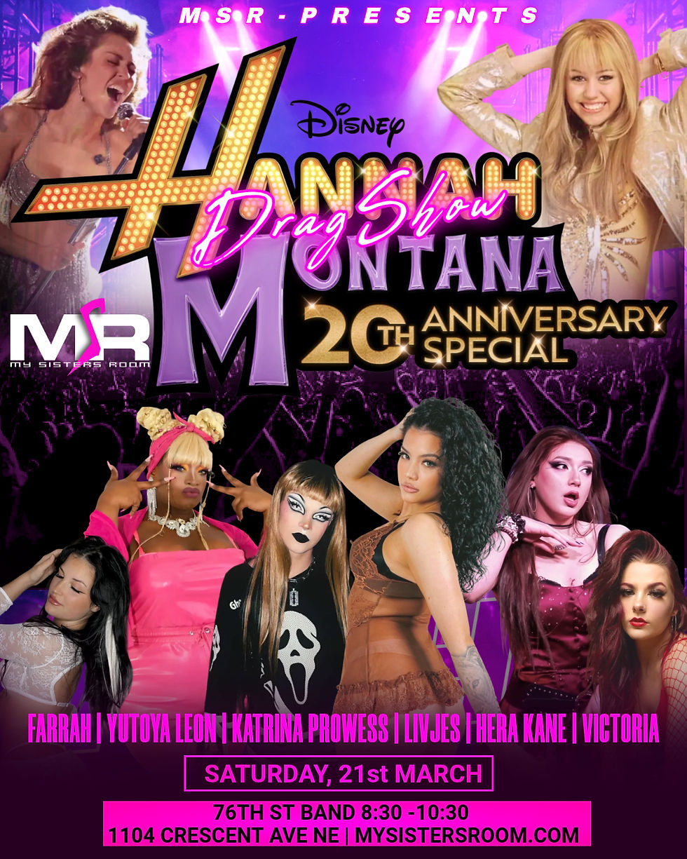 HANNAH MONTANA DRAG SHOW!