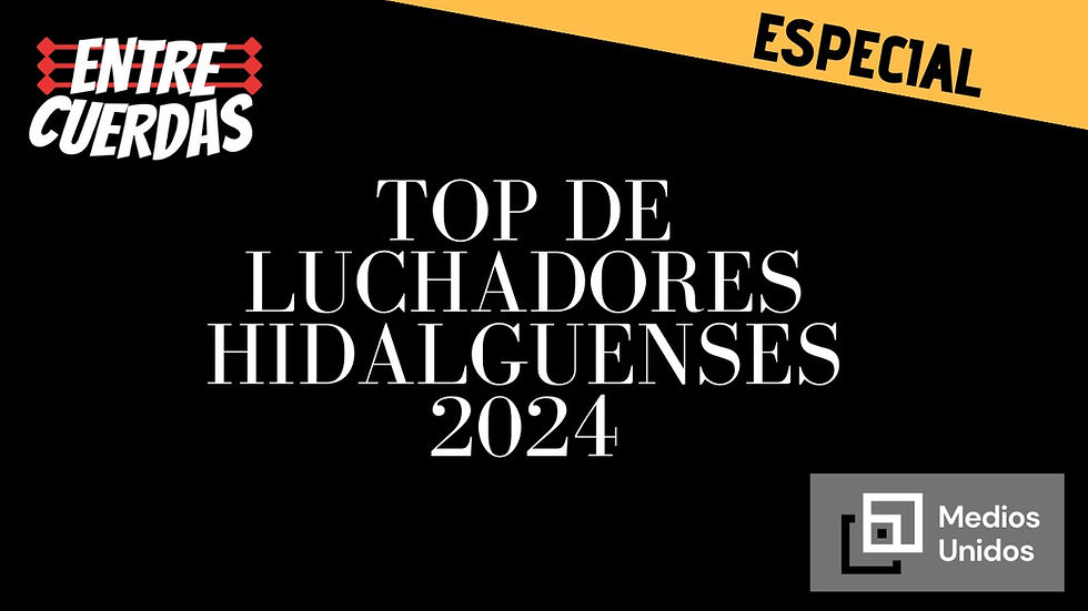 TOP LUCHADORES HIDALGUENSES 2024