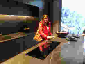 María Chirlaque delineante Madmaq (visita Porcelanosa)