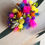 Miniature : Bracelet de fleurs séchées multicolores