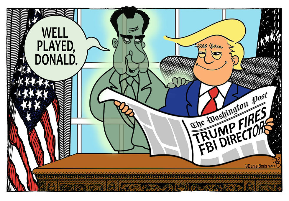 President Trump Fires the FBI Direc
