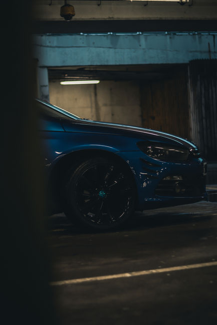 Volkswagen Scirocco Photoshoot In Shopping Centre Car Park