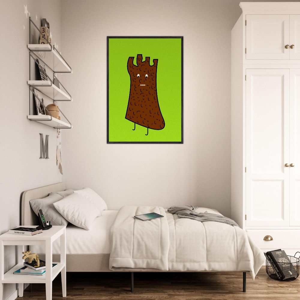 ANCIENT WOOD Premium Wooden Framed Poster With Museum-Quality Matte Paper