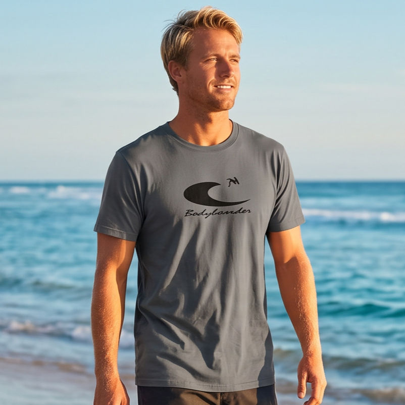 Camisa Bodyboarder Cinza