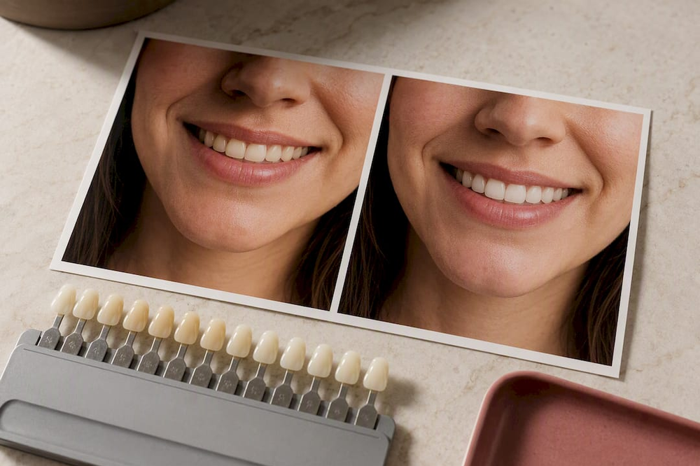 Clinician Backed Photo Literacy: Teeth Whitening Before and After