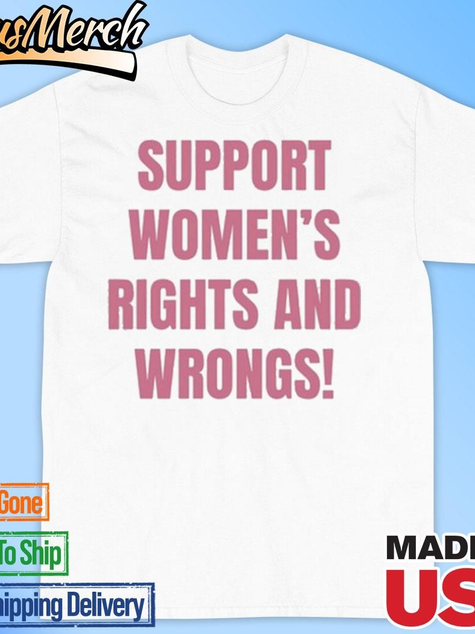VenusMerch - Official Cancelled Podcast Support Women’s Rights And Wrongs T-shirts
