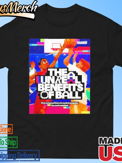 VenusMerch - Official Luka Dončić The Unreal Benefits Of Ball T-shirts