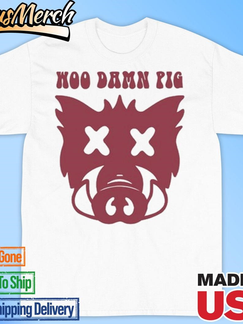 VenusMerch - Official Woo Ark Woo Damn Pig Shirt