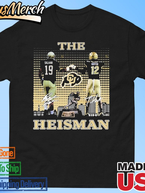 VenusMerch - Official Colorado Buffaloes The Heisman Signature Unisex T-shirts