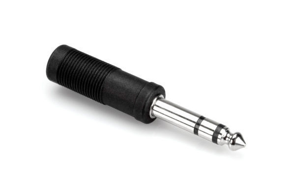 Hosa GPP-419 1/4 in TS to 1/4 in TRS Adapter