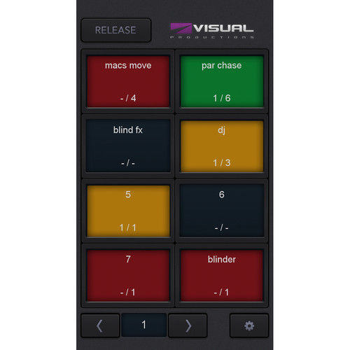 Miniatura: Visual Productions Cuety Lighting Control App with LPU-2 Interface