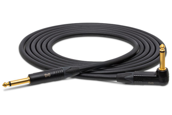 HOSA CGK-015R 15 ft. Right Angle Edge Guitar Cable