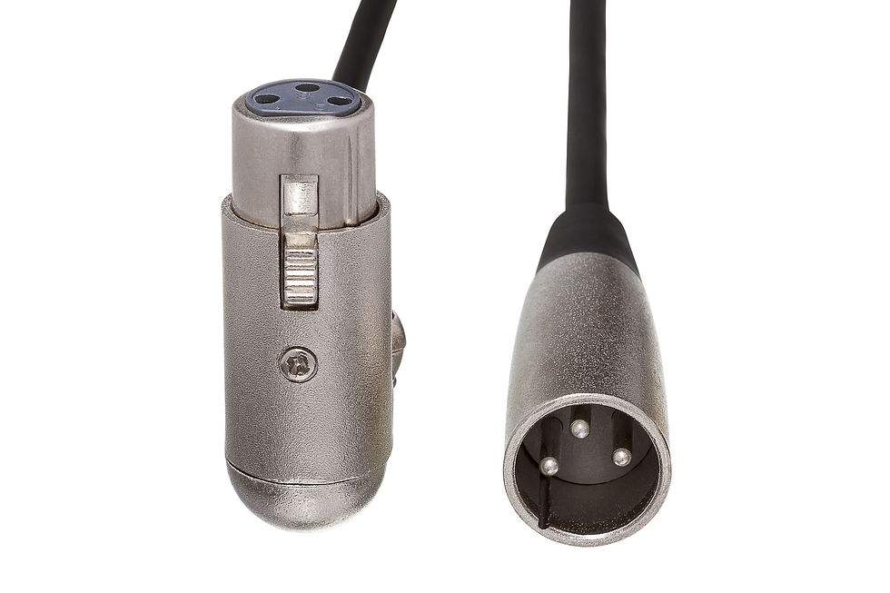 Miniatura: Hosa XFF-125 25ft. Single XLR to Right Angle XLR (F) Cable