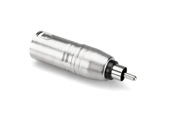 Hosa GXR-135 XLR3M to RCA Adapter