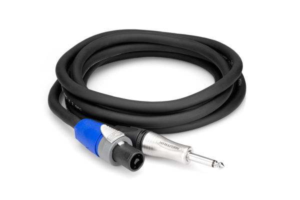 HOSA SKT-250Q 50 ft. Edge Speaker Cable Neutrik speakON to 1/4 in TS