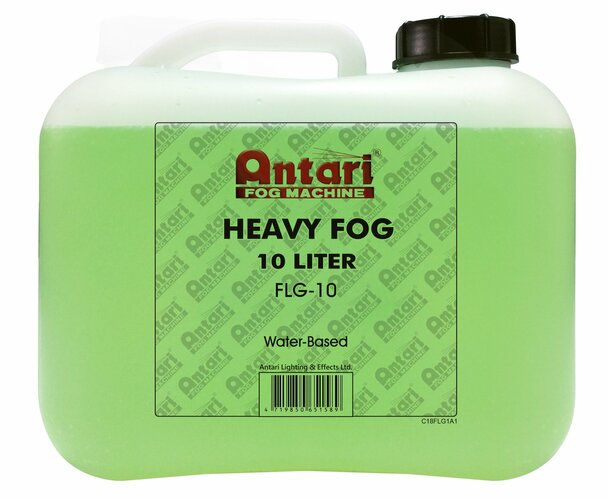 Antari - Heavy Fog Fluid - 10 Liter / 2.5 Gallon Bottle
