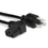 Miniatura: Hosa PWC-141.5R 1.5ft. Right-Angle IEC C13 to NEMA 5-15P Power Cord, 18 AWG