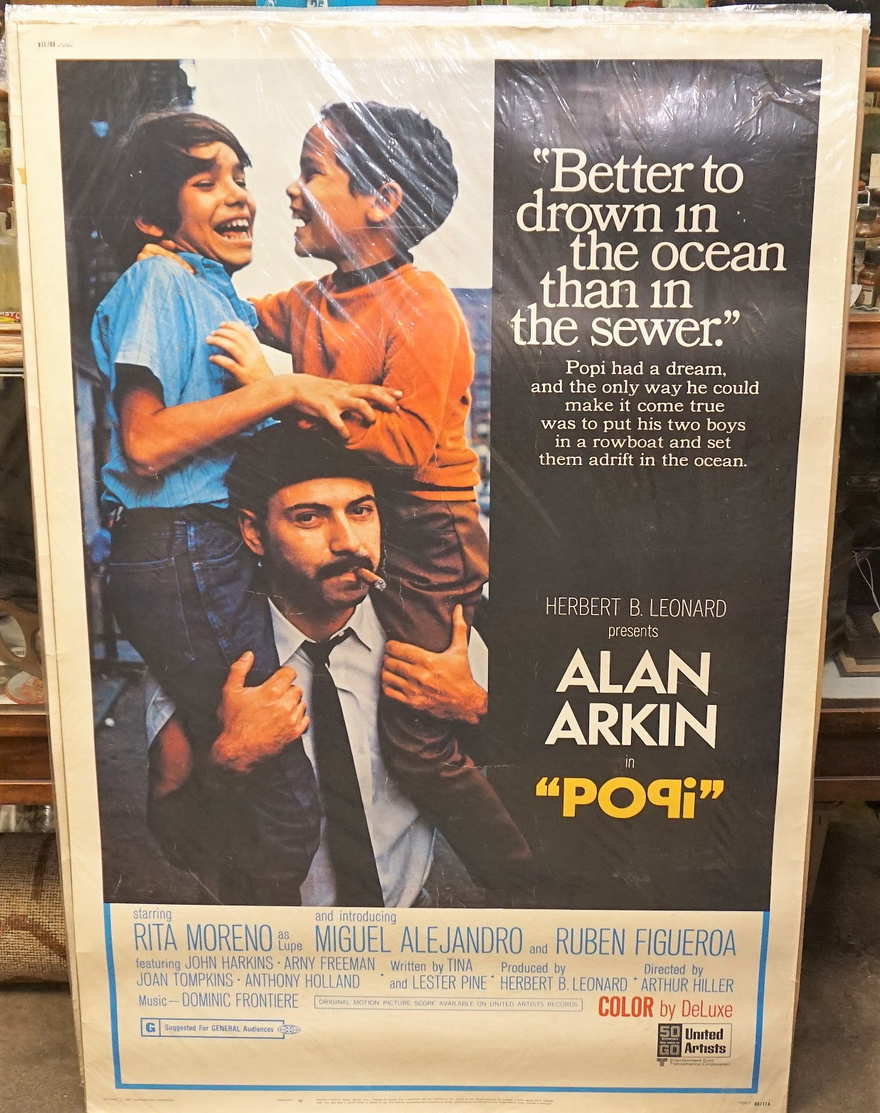 1950s-60s Movie Poster - Popi