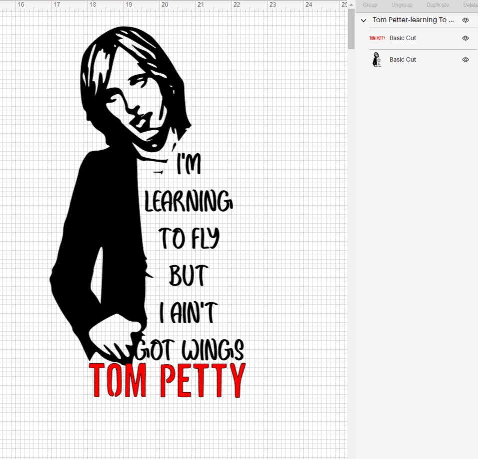 Tom Petty SVG