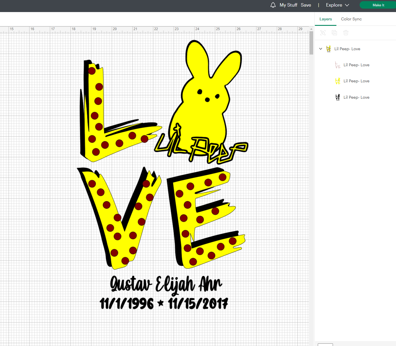 Lil Peep SVG, Lil Peep PNG, Lil Peep EPS, Lil Peep Digital Image