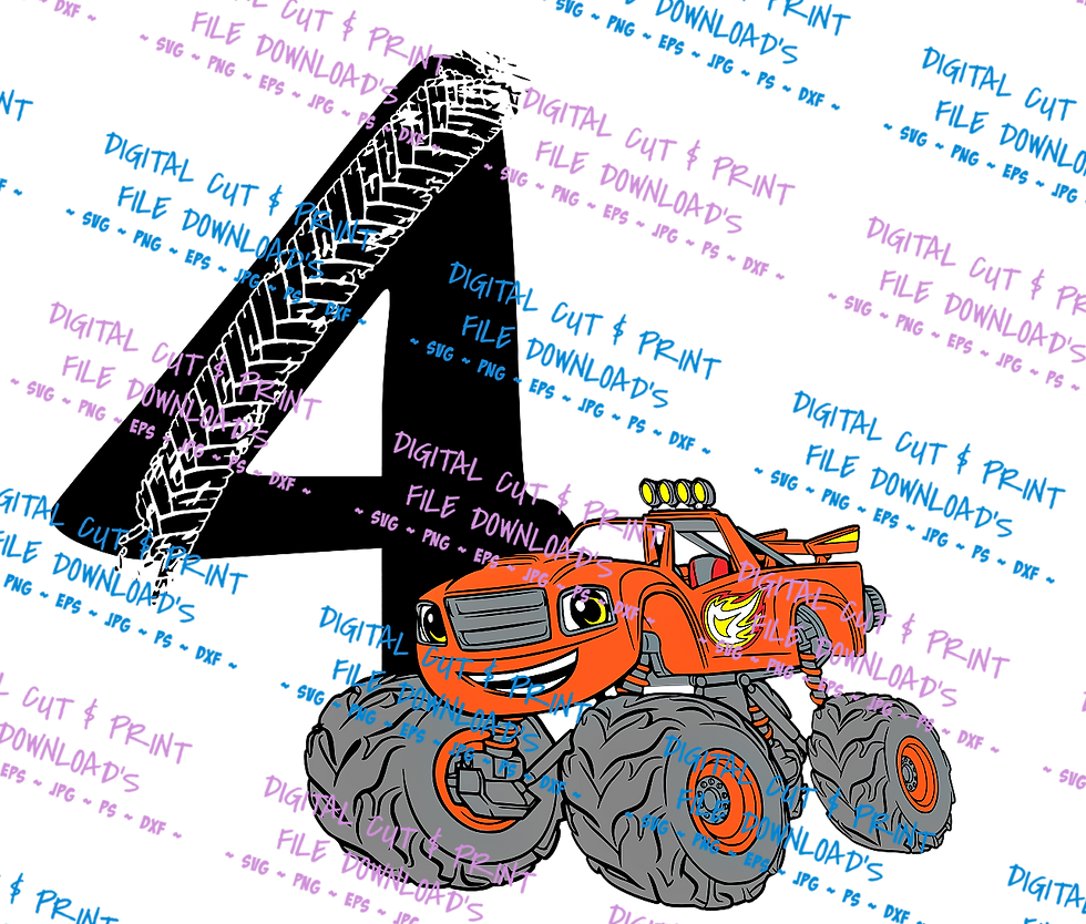 Thumbnail: Blaze the Monster Machine 4th Birthday