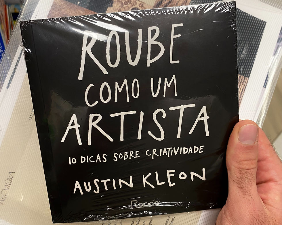Livro Roube como um artista, de Austin Kleon