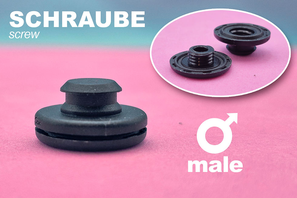 Miniaturbild: Fidlock Snap-Verschluss, Variante: Schraube, female