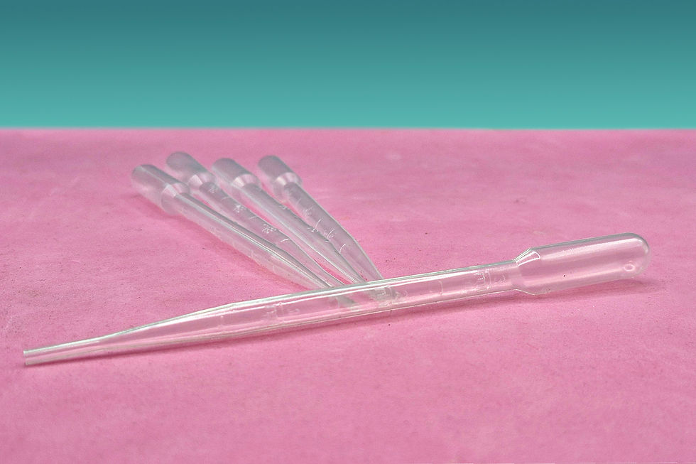 Kunststoff Einwegpipette 3ml. 5er Pack