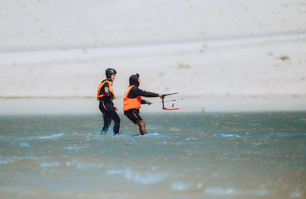 Miniature : Initiation au kite-surf à Dakhla
