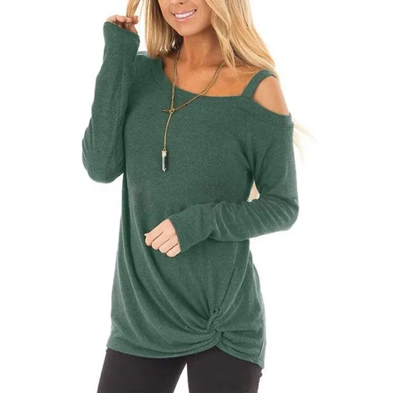 Thumbnail: Knitted Maternity T-Shirt: Basic Long Top