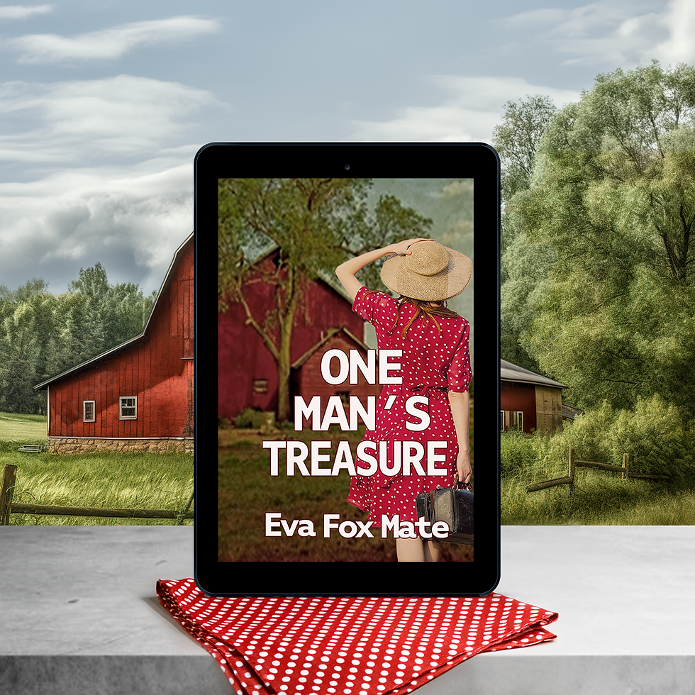 One Man's Treasure by: Eva Fox Mate, Promo Graphic