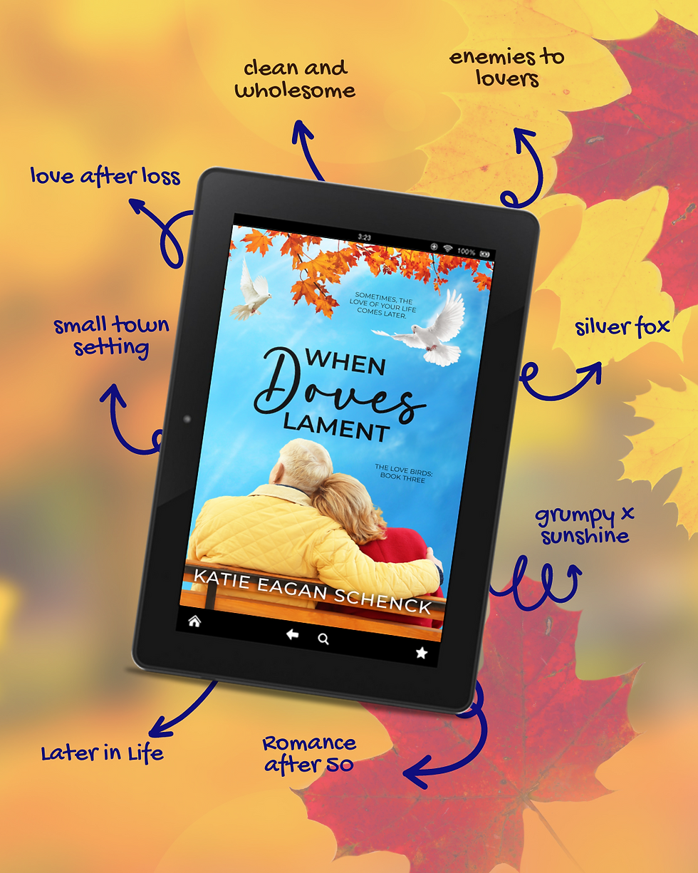 When Doves Lament by: Katie Eagan Schenck, Promo Graphic