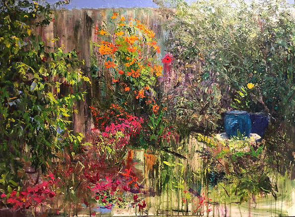 Mango's Garden, with Blue Pots.jpeg