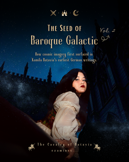 Kamila Batavia under the starry sky